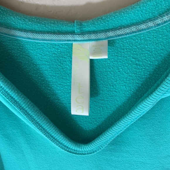 GreenTea Pullover Hoodie - Mint Green XXL - Picture 3 of 4